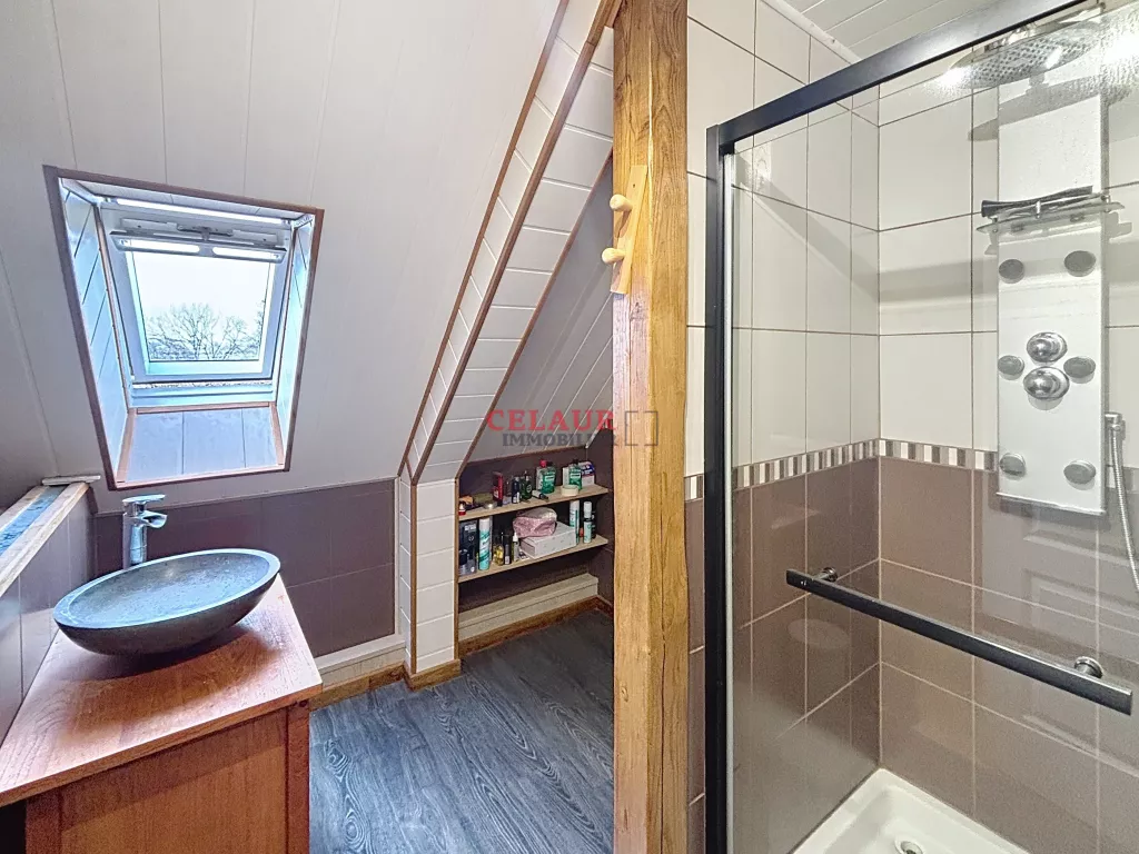 Maison de caractère en pierre avec grange, piscine et terrain