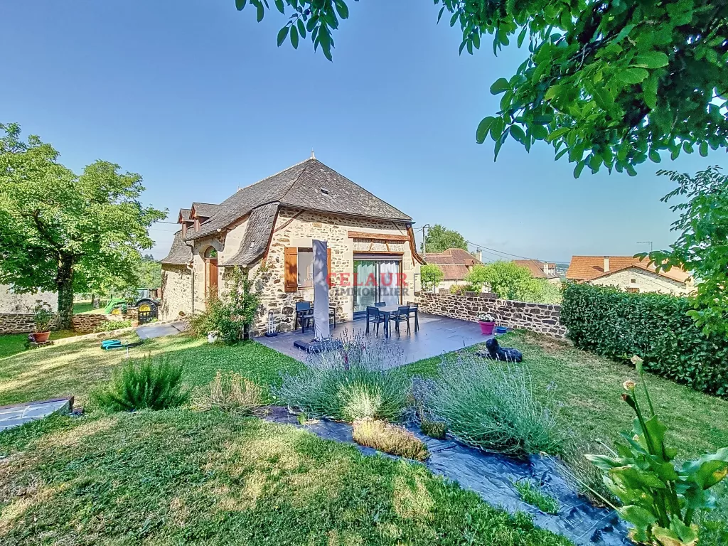 Stone building complex with swimming pool