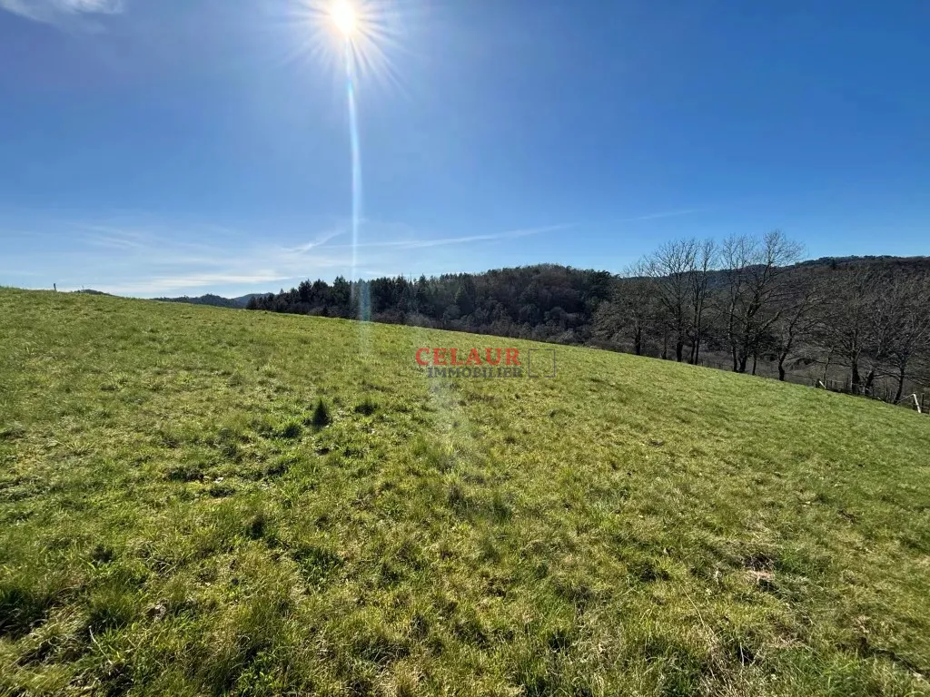 BEAU TERRAIN CONSTRUCTIBLE AVEC VUE